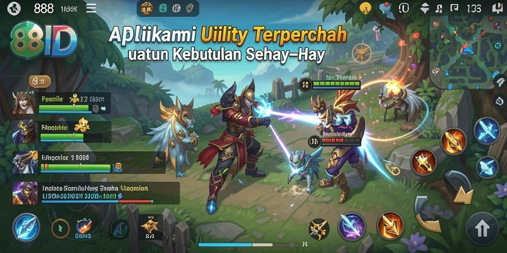 Tampilan antarmuka aplikasi 88ID yang menarik dan mudah digunakan.