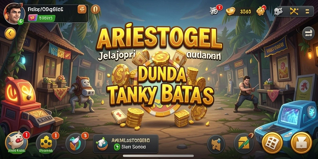 Tampilan gameplay ARIESTOGEL yang memukau dalam dunia Open World.