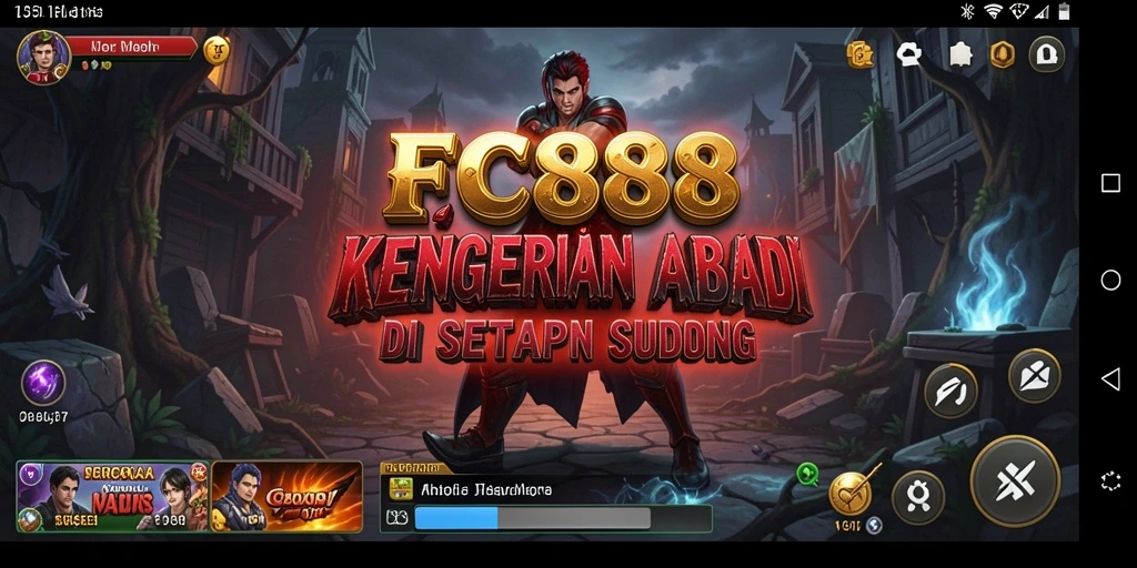 Screenshot menampilkan gameplay FC888 yang menegangkan dan atmosfer Horror yang kental.