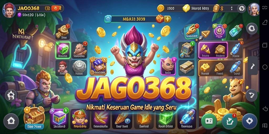 Tampilan gameplay seru dari JAGO368 yang mengasyikkan.