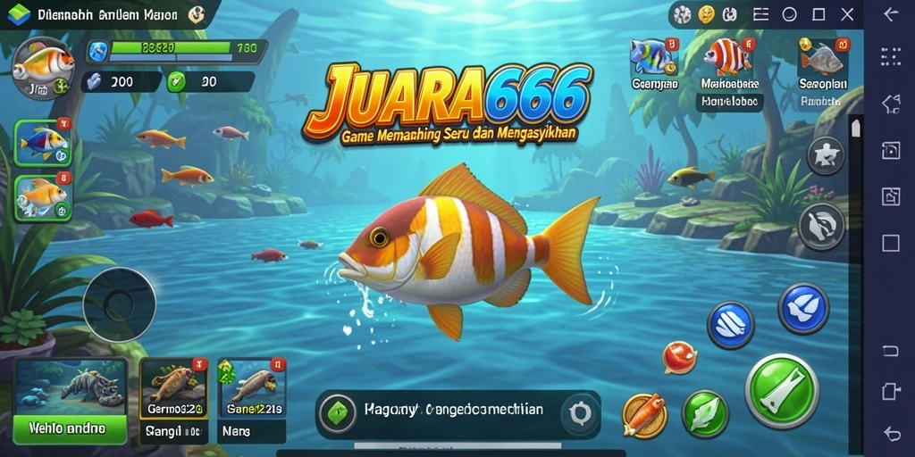 Tangkapan ikan menakjubkan dalam JUARA666.