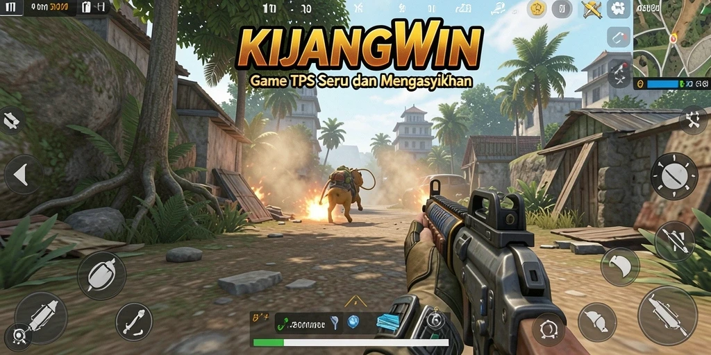 Tampilan gameplay seru dalam KIJANGWIN dengan aksi yang mendebarkan.
