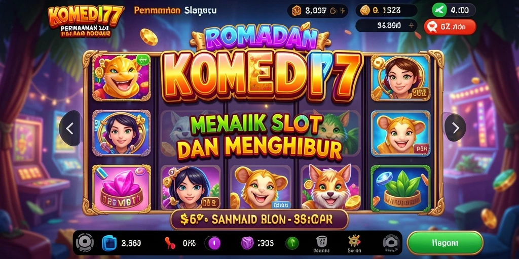 Gameplay menarik dari KOMEDI77 dengan berbagai tema slot.