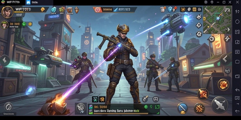 Tampilan menakjubkan dari gameplay WIFITOTO yang seru.