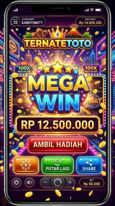 Screenshot aplikasi Ternatetoto saat pengguna menjelajahi berbagai kategori aplikasi.