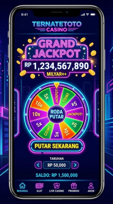 Gambar aplikasi Ternatetoto yang menampilkan fitur pencarian yang praktis.